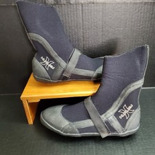 Botas de surf masculinas Hurley neoprene 5mm tamanho 8 preto sólido comprar usado  Enviando para Brazil