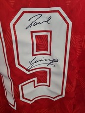 Paul gascoigne signed for sale  SALISBURY