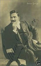Enrico caruso autograph usato  Spedire a Italy
