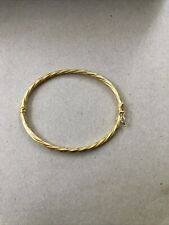 Bracciale rigido oro usato  Ginestra