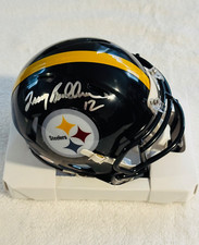 Usado, Mini capacete Pittsburgh Steelers assinado por Terry Bradshaw certificado de autenticidade comprar usado  Enviando para Brazil