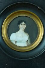 Ancienne miniature portrait d'occasion  Toulouse-