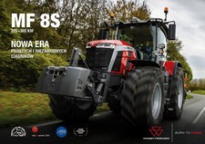 2022 MY Massey Ferguson 8S Broszura ciągnika Katalog na sprzedaż  PL