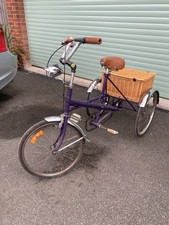 Vintage unisex tricycle for sale  NANTWICH