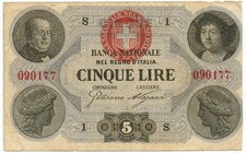 5 lire regno d italia usato 5 lire regno d italia usato Pignataro Maggiore