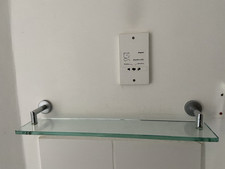 Glass bathroom shelf for sale  LONDON