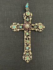 Ancien pendentif croix d'occasion  Nancy-