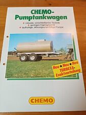 Prospekt chemo pumptankwagen gebraucht kaufen  Spraitbach