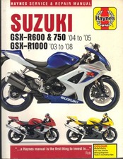 Suzuki gsxr600 gsxr750 for sale  DEWSBURY