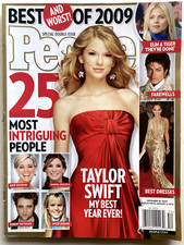 TAYLOR SWIFT / JENNIFER ANISTON 25 MOST INTRIGUING 2009 PEOPLE Magazine comprar usado TAYLOR SWIFT / JENNIFER ANISTON 25 MOST INTRIGUING 2009 PEOPLE Magazine comprar usado  Enviando para Brazil