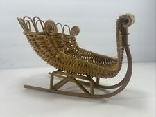 Vintage woven wicker for sale  Blanchard