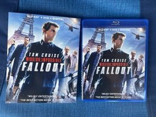 Mission: Impossible: Fallout (Blu-ray +DVD+ Slipcover, 2018) No Digital LIKE NEW comprar usado  Enviando para Brazil
