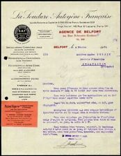Facture 1925 soudure d'occasion  Joinville