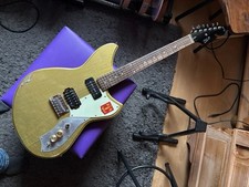 Gitarre goldtop shortscale gebraucht kaufen  Mönchengladbach
