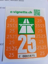 Autobahn vignette 2025 gebraucht kaufen  Schallstadt