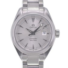 Relógio feminino OMEGA Seamaster Aqua Terra 150m 2577.30 data quartzo O#140820 comprar usado  Enviando para Brazil