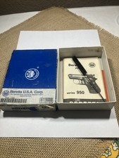 Pistola vintage BERETTA 950 azul .25 ACP caixa vazia com papelada comprar usado  Enviando para Brazil