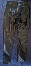 Kunstleder leggins schwarz gebraucht kaufen  Werdohl
