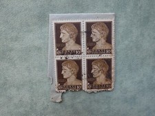 Quattro francobolli lire usato  Sarezzo