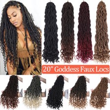 Faux locs goddess for sale  LEICESTER
