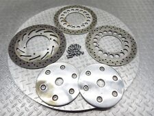 Disco rotor de freio traseiro esquerdo direito dianteiro 2000 99-03 Yamaha XV1600 Roadstar 1600, usado comprar usado  Enviando para Brazil