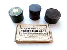 Percussion cap tins for sale  Shipping to Ireland