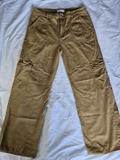 Calça cargo Vervet azul Y2K perna larga HR streetwear bolsos utilitários grandes comprar usado  Enviando para Brazil