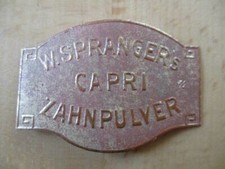 Reklamemarke vignette spranger gebraucht kaufen  Sulzbach/Saar