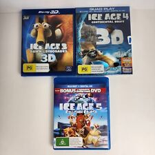 Filmes infantis de animação Blu-ray da Era do Gelo 3 4 e 5 região B  comprar usado  Enviando para Brazil