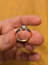 Verlobungsring gold 585 gebraucht kaufen  München