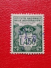 francobollo marca bollo 1 lira usato  Torino