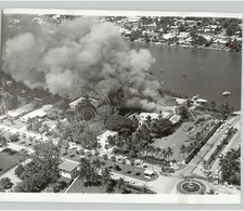 Aerial view burning for sale  Brooklyn
