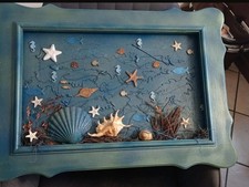 Wandbild aquarium maritim gebraucht kaufen  Großmehring