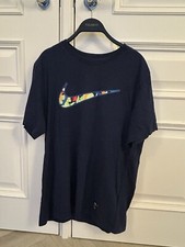 Nike tshirt navy for sale  LONDON
