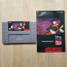 Maui Mallard em Sombra Fria + Manual de Instruções Carrinho SNES Autêntico e Funciona. comprar usado  Enviando para Brazil