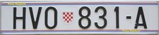 Bosnia license plate for sale  Stockton