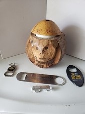 Carved coconut head for sale  Florence
