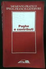 Paghe contributi memento usato  Italia