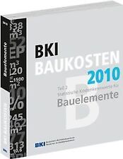 Bki baukosten 2010 gebraucht kaufen  Berlin