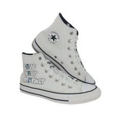 Tênis Converse All Star CT Feminino Usado Branco "Lover Your Mother" - tamanho. 7, usado comprar usado Tênis Converse All Star CT Feminino Usado Branco "Lover Your Mother" - tamanho. 7, usado comprar usado  Enviando para Brazil