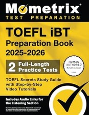 Usado, TOEFL iBT Preparation Book 2025-2026 2 Full-Length Practice Tests TOEFL Secrets comprar usado  Enviando para Brazil