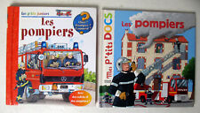 Pompiers lot livres d'occasion  Ribeauvillé