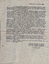 Milano 1946 documento usato  Albenga