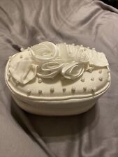 White oval satin for sale  Santa Rosa