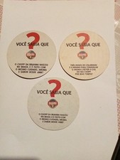 3 SB différents : BRAHMA / Brésil - Brazilian  / Bierdeckel Viltje Beercoasters  comprar usado  Enviando para Brazil