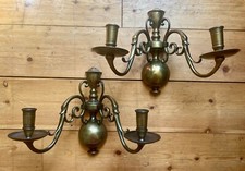 Vintage double candle for sale  SOUTH BRENT