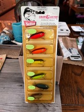 Iscas de pesca vintage Heddon minúsculo torpedo cor-C-eleitor 6 novas no cartão BOM! comprar usado  Enviando para Brazil