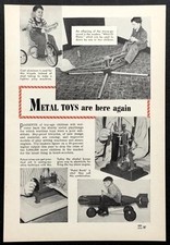 Metal toys 1946 for sale  Diamond Point