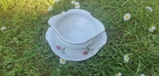 Sosjerka w bordowe róże Zakład Porcelany Wałbrzych Vintage, PRL na sprzedaż  PL
