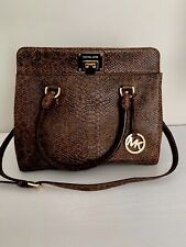 Usado, Autêntica bolsa satchel de couro Michael Kors Astrid comprar usado  Enviando para Brazil